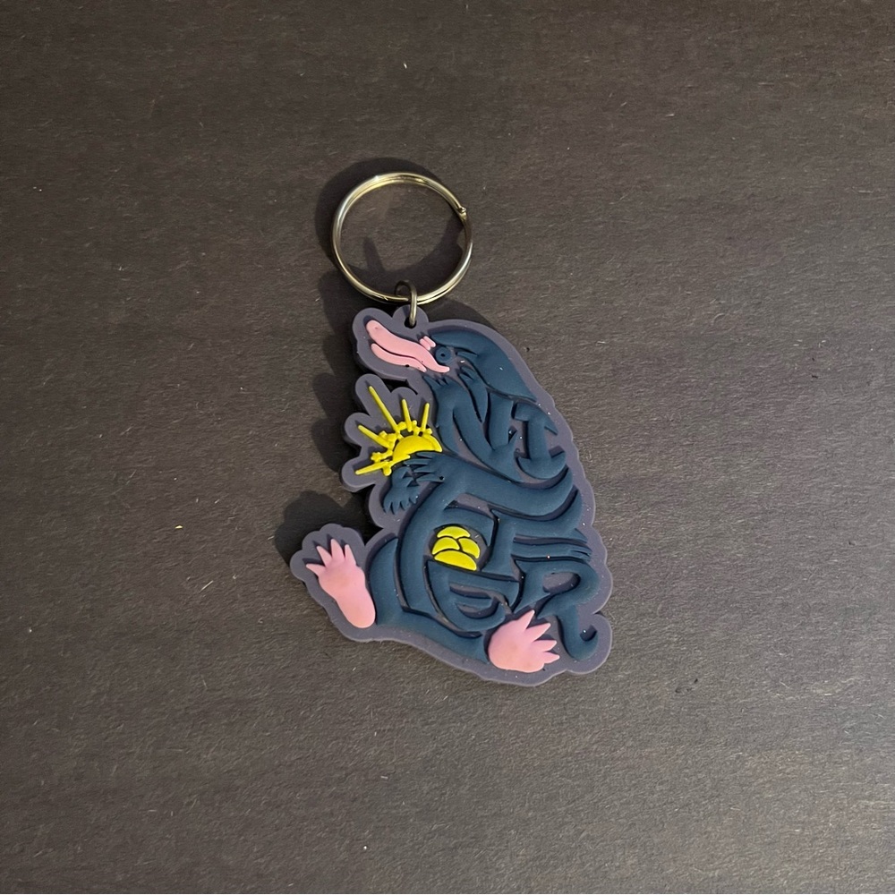 Geek Gear Wizardry Harry Potter Niffler Keyring Keychain Fantastic Beasts